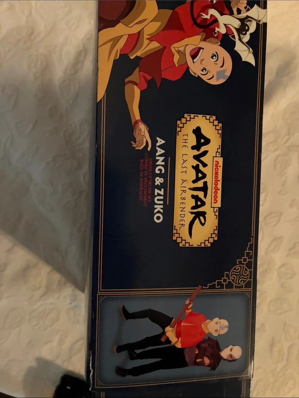 Nickelodeon Avatar Aang & Zuko Figure Set - Red, Yellow, Black